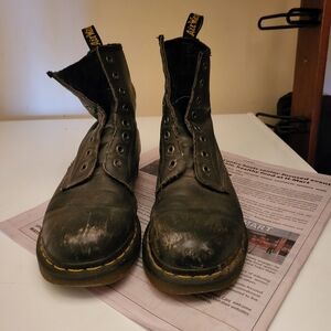 Dr. Martens Black Leather Boots